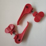 Pritrdilni ročki za ročaj rotacijske kosilnice, TIP I.