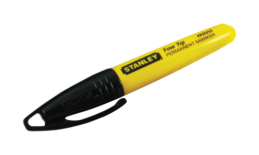 FLOMASTER "MINI MARKER" ČRN KOS ŠKTL.72KOS Stanley 1-47-324