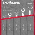 KLJUČ ZA MATICE - SET 5KOM (10X11-17X19) PROFIX 36445