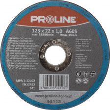 REZALNA PLOŠČA ZA KOVINO T41,125X1X22A60S PROFIX 44113