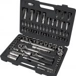 KLJUČ NASADNI Z RAGLJO SET 94KOM 1/2" IN 1/4" 4-32 PROFIX 48794