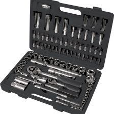 KLJUČ NASADNI Z RAGLJO SET 94KOM 1/2" IN 1/4" 4-32 PROFIX 48794
