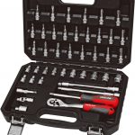 43-DELNI SET NATIČNIH KLJUČEV 4-14 MM 1/4" PROFIX 58843