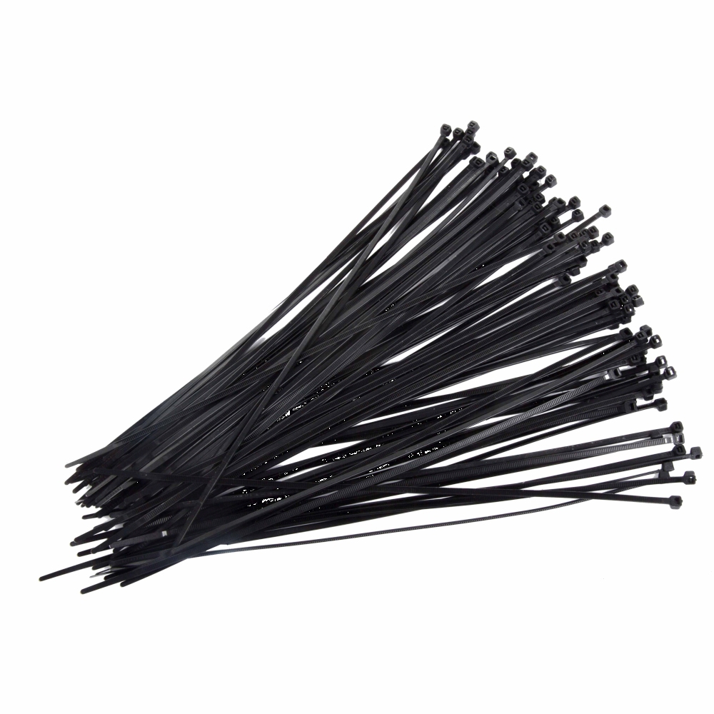 VEZICE NAJLONSKE ZA KABLE ČRNA 4,8X200MM 100KOM PR PROFIX 59121C