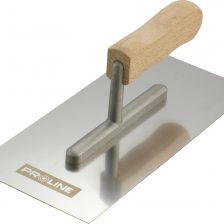 GLADILKA ZIDARSKA 270X130MM NER. JEKLO,lesen ročaj PROFIX 61530