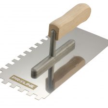 GLADILKA ZIDARSKA 270X130MM NER. JEKLO,lesen ročajzob 4x4 PROFIX 61531