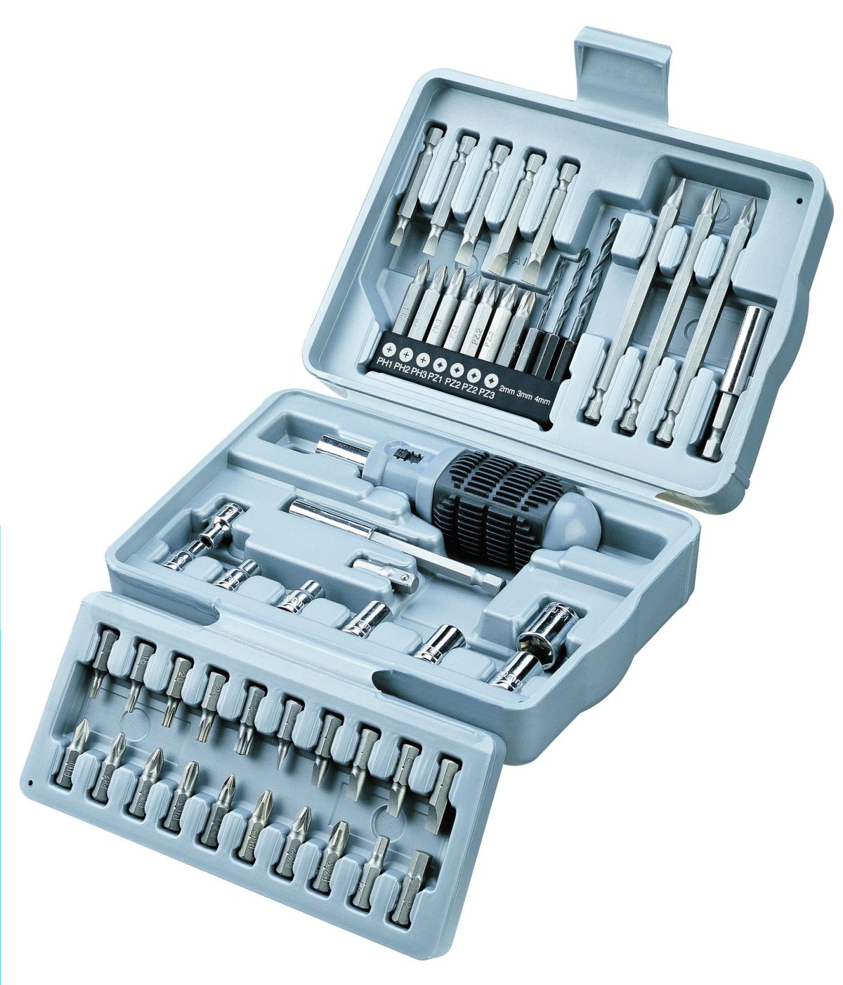 VIJAČNI NASTAVKI Z RAGLJO - 50-DELNI SET Black & Decker A6988