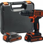 AKU VRTALNIK/VIJAČNIK 18 V 1,5 Ah 2 BATERIJI, POLNILEC IN KOVČEK Black & Decker BDCDD186KB
