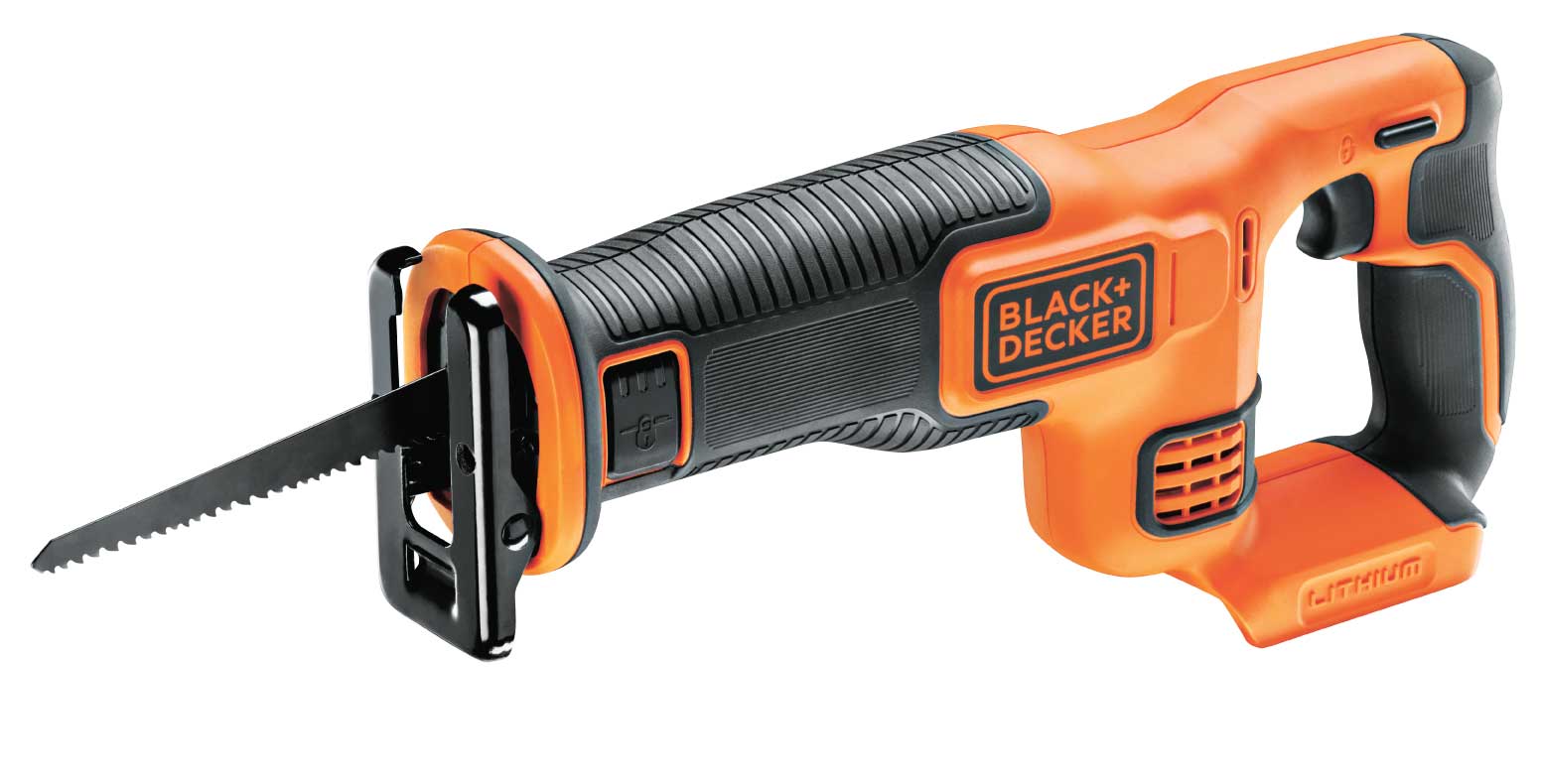 AKU SABLJASTA ŽAGA LISIČJI REP 18V BREZ BATERIJE Black & Decker BDCR18N