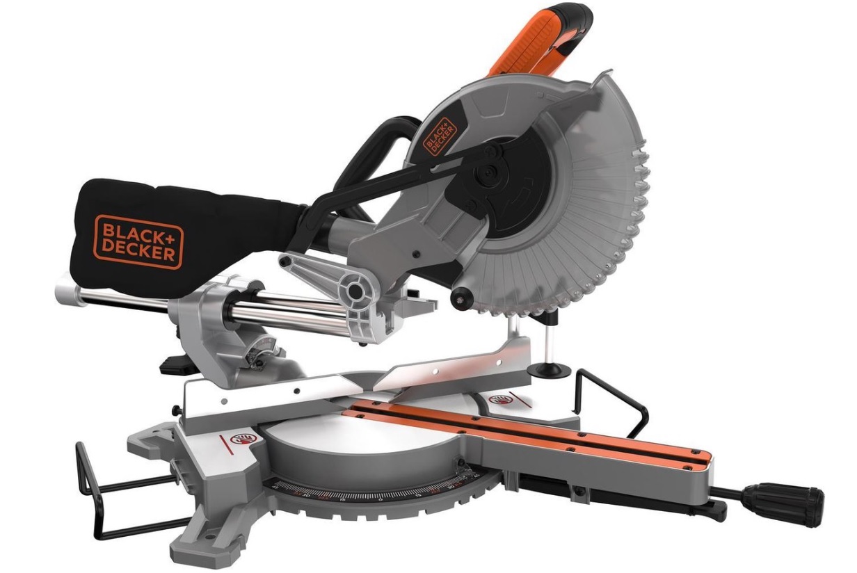 POTEZNA ŽAGA - 1600W, 216MM1x 216 mm žagin list z 48 karbidnimi zobmi Black & Decker BES700
