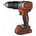 AKU UDARNI VRTALNIK/VIJAČNIK 18 V 1,5Ah1,5 Ah BATERIJA, KOVČEK Black & Decker BL188K