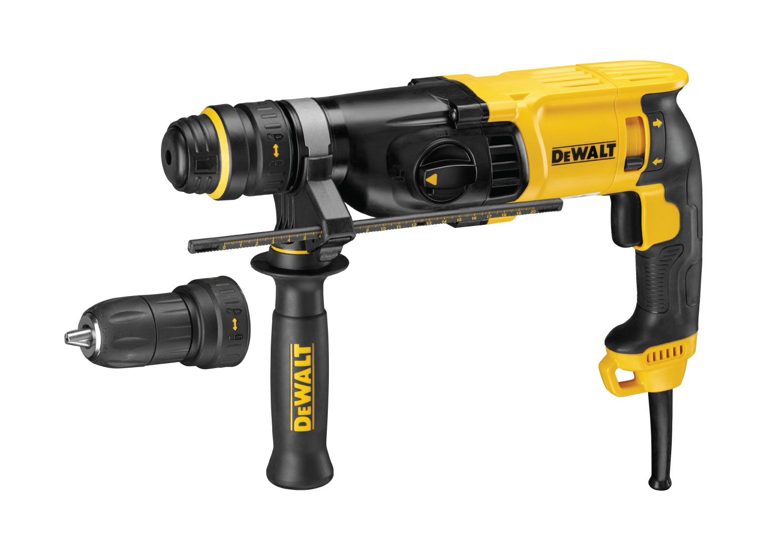 ELEKTROPNEU. KOMBINIRANO KLADIVO 800 W SDS+ 3KG Dewalt D25134K - slika 2