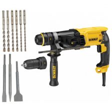 ELEKTROPNEVMATSKO KOMBINIRANO KLADIVO 800 WSVEDRI+DLETA Dewalt D25134KP