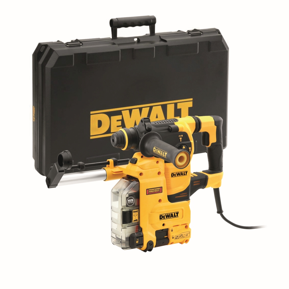 KLADIVO KOMB. Z ZAM.GLAVO 230V SDS-PLUSTSTAK Z SIST. ZA ODSESOVANJE Dewalt D25335K