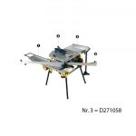 MIZA DODATNA ZA DESNO STRAN ZA D27105 Dewalt D271058
