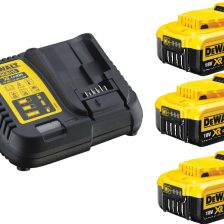 SET BATERIJ 18V XR 3 x 5.0Ah + DCB115 Dewalt DCB115P3
