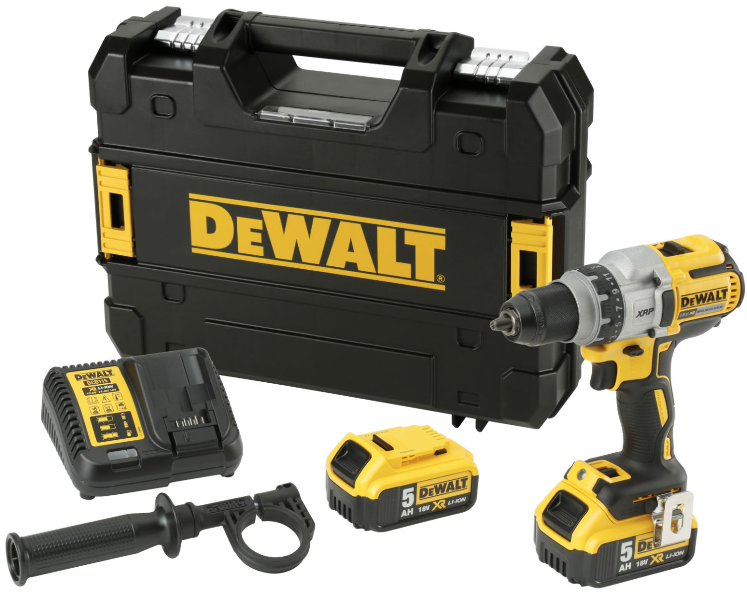 NLS AKU VRTALNIK VIJAČNIK 18V 5,0AH BRUSHLESSXR Li-Ion TSTAK Dewalt DCD991P2B