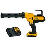 PIŠTOLA ZA SILIKON 18 V XR 2,0 Ah POLNILEC, KOVČEK, 2,0Ah BATERIJA Dewalt DCE560D1