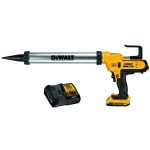 PIŠTOLA ZA TESNILNO MASO 18 V, 2,0Ah, 600 mLKOVČEK, 2,0Ah BATERIJA, POLNILEC Dewalt DCE580D1