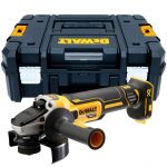 AKU KOTNI  BRUSILNIK 18 V  BREZ BAT V TSTAK125MM Dewalt DCG405NT