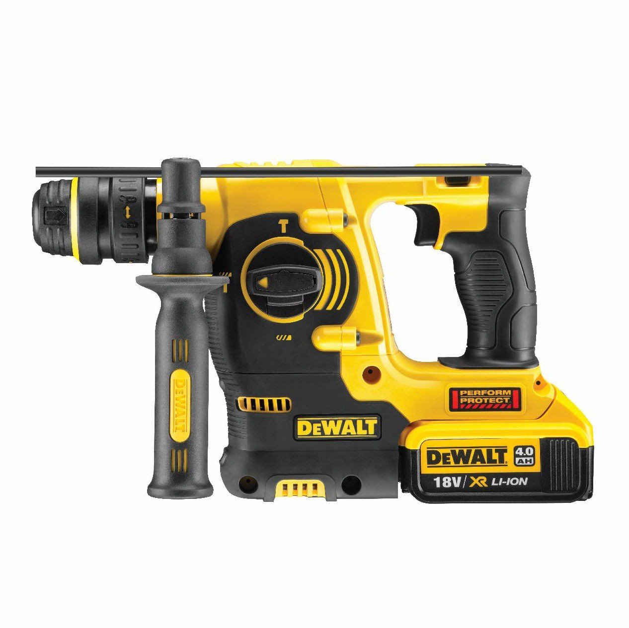 AKU ELEKTROPNEVMATIČNO KOMBI. KLADIVO 18V 4,0Ah Dewalt DCH254M2 - slika 3