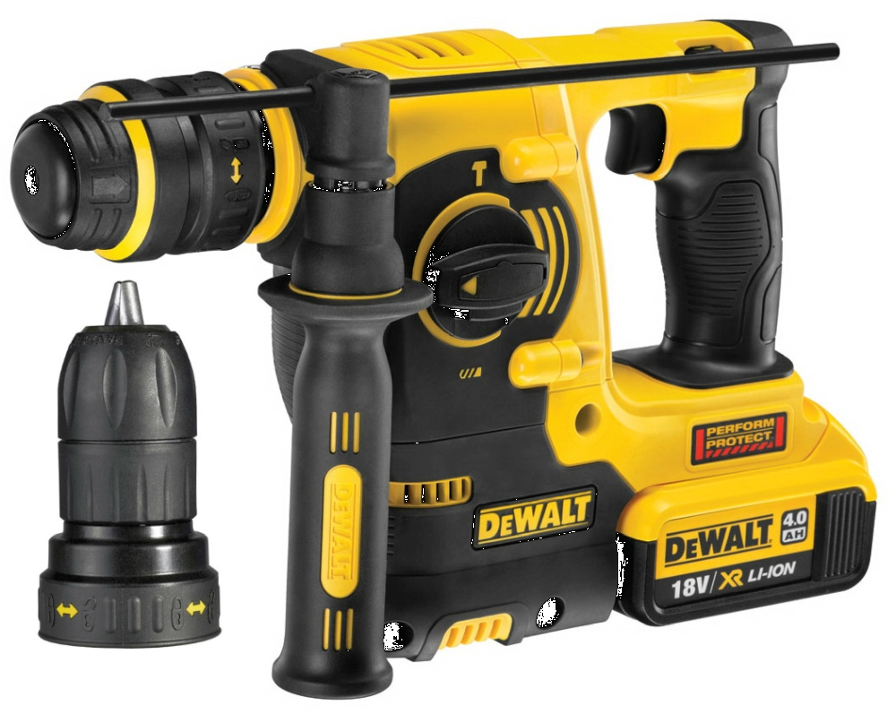 AKU ELEKTROPNEVMATIČNO KOMBI. KLADIVO 18V 4,0Ah Dewalt DCH254M2 - slika 2