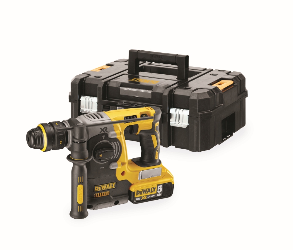 KLADIVO KOMB. 18V, 2 x 5.0AH XR LI-ION+POLN.,TSTAK Dewalt DCH273P2T