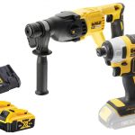 2-DELNI SET AKU ORODJA V TSTAK 4,0Ah 18VDCH133+DCF787+2XDCB182+2X TSTAK II Dewalt DCK2023M2T