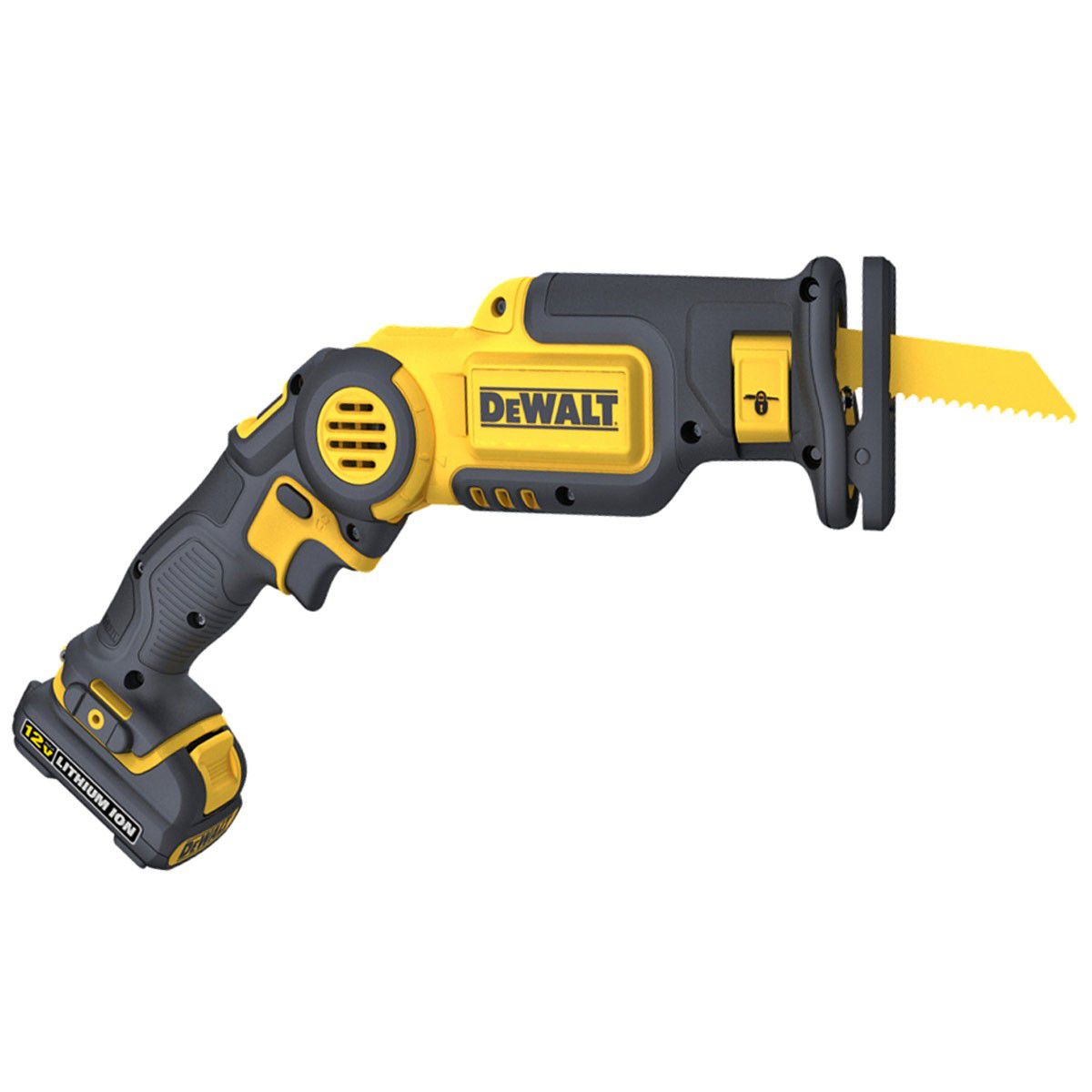 KOMPAKTNA SABLJASTA ŽAGA 10,8V XR Li-IonLISIČJI REP Dewalt DCS310D2