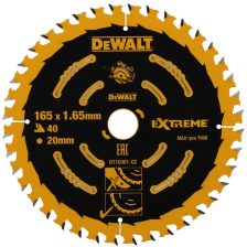 EXTREME REZILO ZA PRENO.POTEZ.ŽAGO 165X20X40T EXT Dewalt DT10301