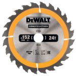 LIST KROŽNE ŽAGE ZA LES 24 ZOB 152x20mm Dewalt DT1930