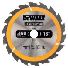 LIST KROŽNE ŽAGE ZA LES 18 ZOB 160x20mm Dewalt DT1931