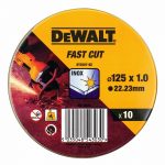 REZALNA PLOŠČA ZA INOX 125mmpak. 10 kom Dewalt DT3507