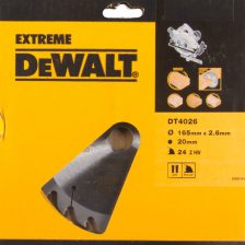 LIST KR.Ž. 165MM 24 ZOB  Dewalt DT4026