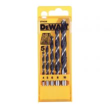 SVEDRI ZA LES 4, 5, 6, 8, 10 MM - 5-DEL. GARNITURA Dewalt DT4535