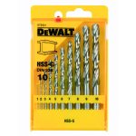 SVEDRI ZA KOVINO 1-10 MM - 10-DELNA GARNITURA  Dewalt DT5921