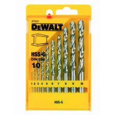 SVEDRI ZA KOVINO 1-10 MM - 10-DELNA GARNITURA  Dewalt DT5921