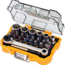 24-DELNI SET VIJAČNIH NASTAVKOV+ MINI RAGLJA Dewalt DT71516