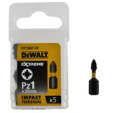 VIJAČ PZ1/25MM IR TORSION ZA UDAR.VIJAČ. 5 KOS Dewalt DT7386T