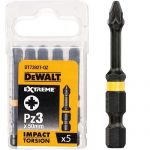 VIJAČNI NASTAVKI IR TORSION 50MM 5xPZ3 Dewalt DT7392T