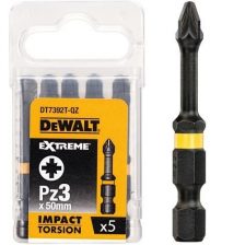 VIJAČNI NASTAVKI IR TORSION 50MM 5xPZ3 Dewalt DT7392T