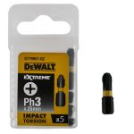 VIJAČ PH3 25mm TORSION 5KOM Dewalt DT7995T