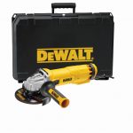 NLS KOTNI BRUSILNIK 1400 W 125 mmDRSNO STIKALO; V KOVČKU Dewalt DWE4237K