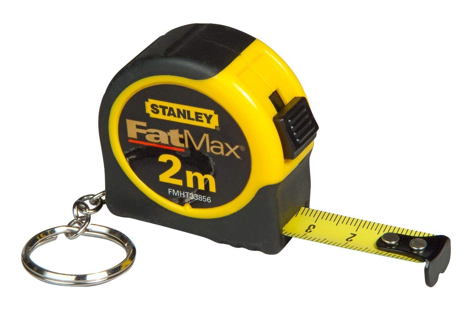 METER TRAČNI "FAT MAX" 2M Z OBROČKOM ZA KLJUČE Stanley FMHT0-33856