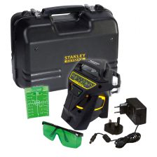 VEČNAMENSKI LASER 360°(ZELEN ŽAREK) +OČALA+POLNILEC+PLOŠČA S TARČO Stanley FMHT1-77356