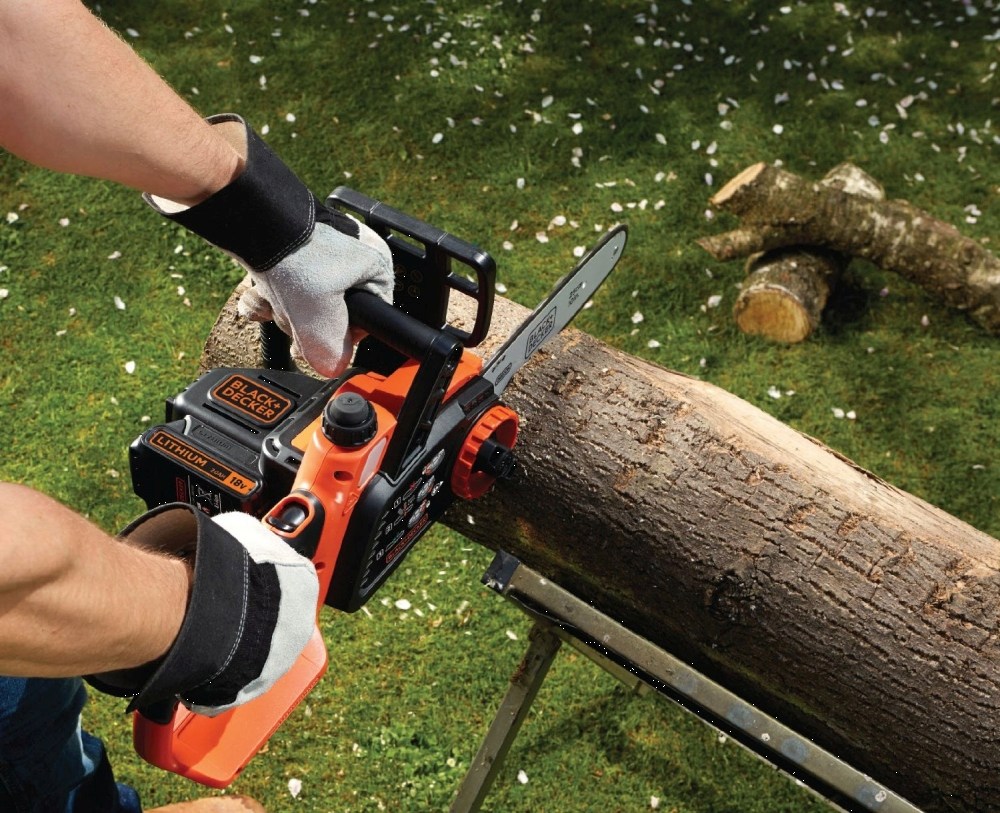 AKU VERIŽNA ŽAGA LI-ION 18 V/25CM BAR Black & Decker GKC1825L20 - slika 2