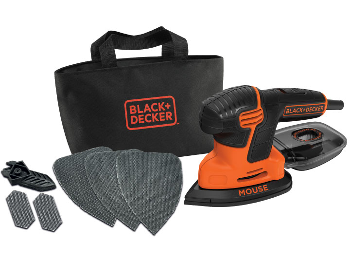 VIBRACIJSKI BRUSILNIK Mouse 120 W Black & Decker KA2000