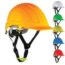 VARNOSTNA ČELADA Z ZRAČNIKI ORANŽNA CAT II PROFIX L1040503