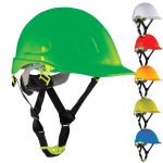 VARNOSTNA ČELADA Z ZRAČNIKI ZELENA CAT II PROFIX L1040504