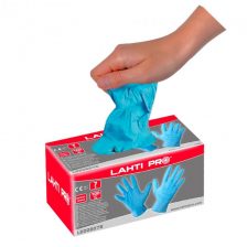 ROKAVICE  NITRILE MODRA 9" "L" 100 KOS LAHTI PROFIX L220809B